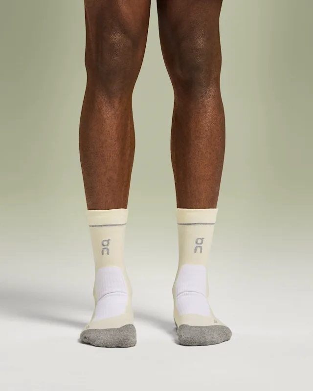 Chaussette On Merino Ultra Homme Beige Blanche | JLWE40981