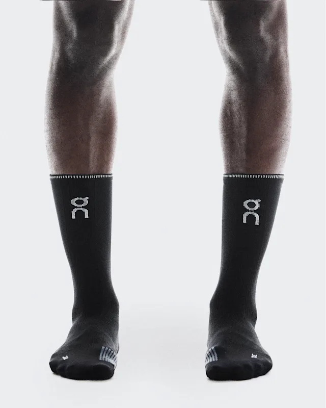 Chaussette On Performance Run High Homme Noir | THOJ29501