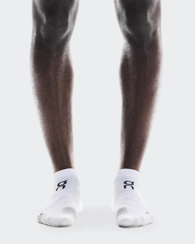 Chaussette On Performance Run Low Homme Blanche | TYIJ98174
