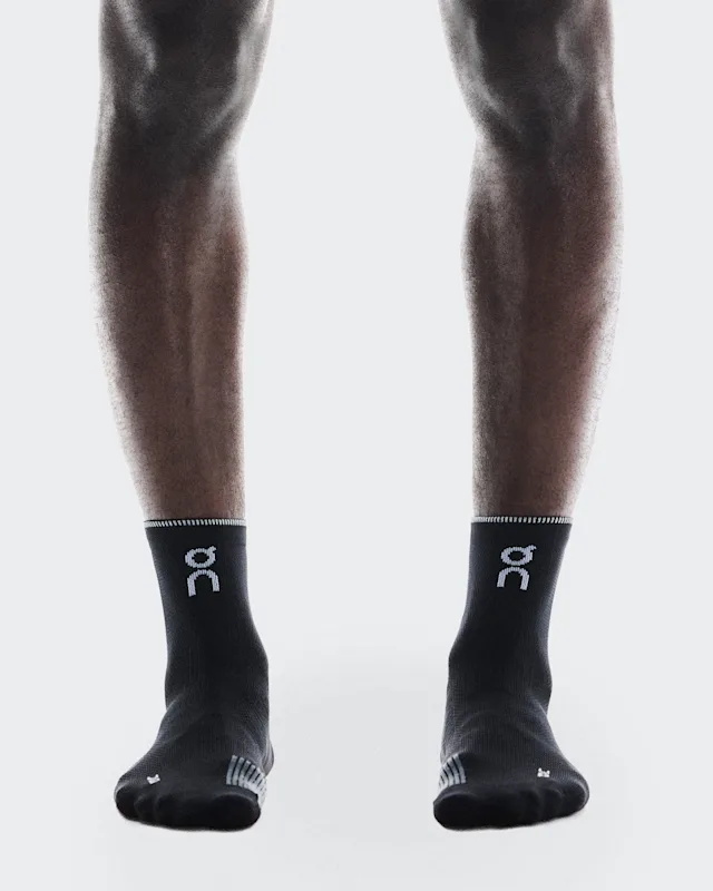 Chaussette On Performance Run Mid Homme Noir | HBOY25763