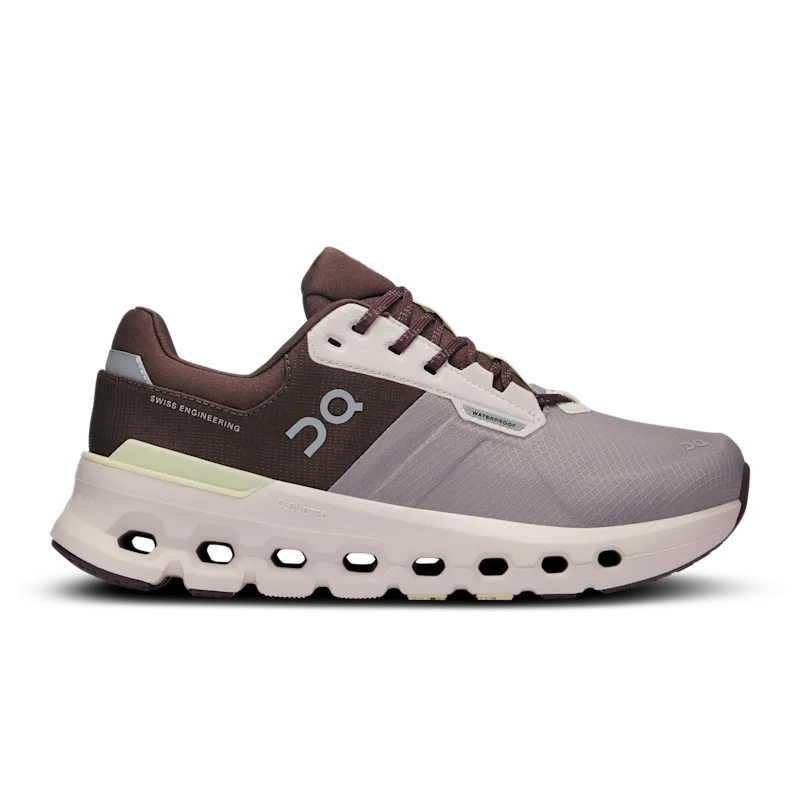 Chaussure Running On Cloudrunner 2 Waterproof Femme Grise | CWJO74158