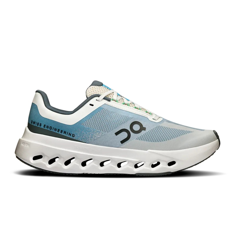 Chaussure Running On Cloudsurfer Next Wide Femme Blanche | IHKB01792