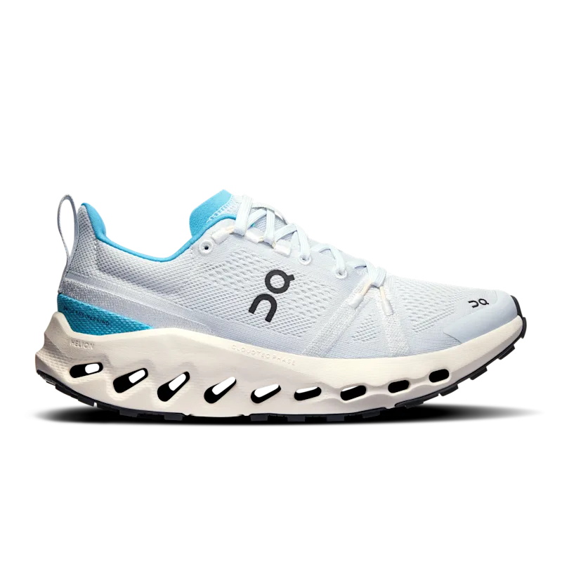 Chaussure Running On Cloudsurfer Trail Femme Blanche | VAQB21643