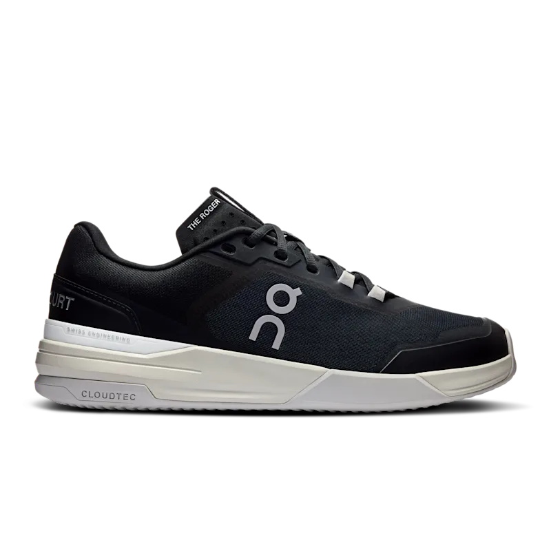 Chaussure Tennis On The Roger Advantage Pro Clay Homme Noir Blanche | XEVC23895