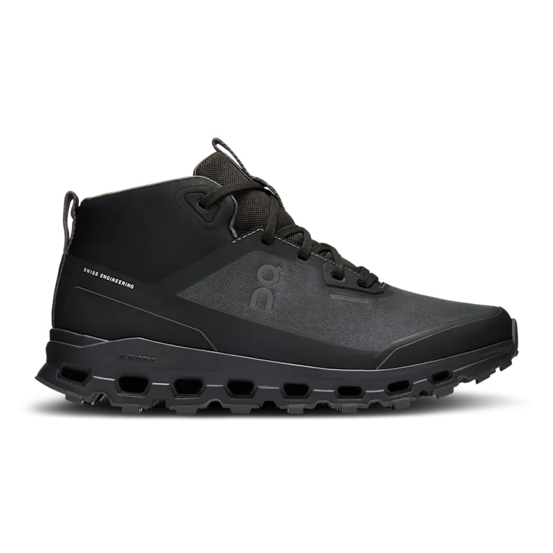 Chaussure de Randonnée On Cloudroam Waterproof Femme Noir | JZNX37146