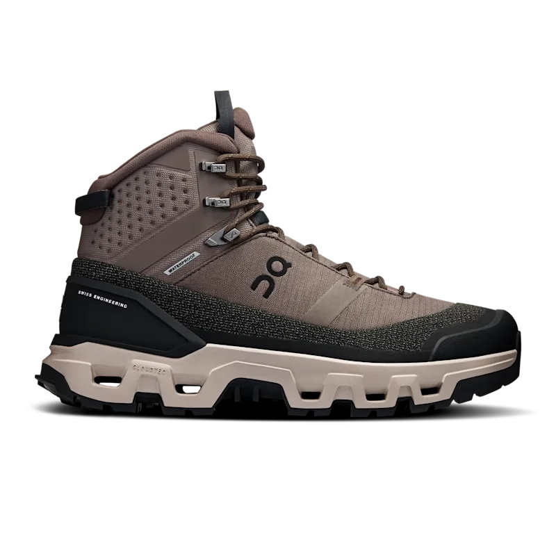 Chaussure de Randonnée On Cloudrock Trek Wp Homme Grise | ODYQ12846