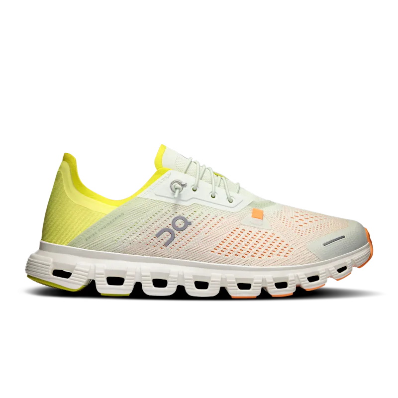 Chaussures Lifestyle On Cloud 6 Coast Femme Lavage Jaune | TXFE74351