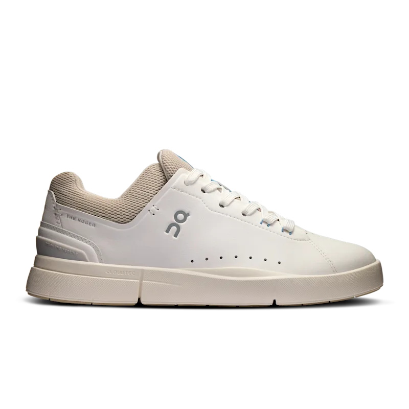 Chaussures Lifestyle On The Roger Advantage Femme Blanche Marron | IGEP74280