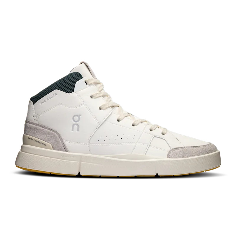 Chaussures Lifestyle On The Roger Clubhouse Mid Homme Blanche | HVPA71649