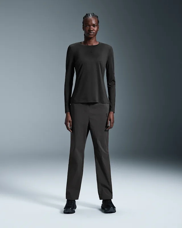 Hauts On Core Long-t Ikon Femme Noir | SZJB16420