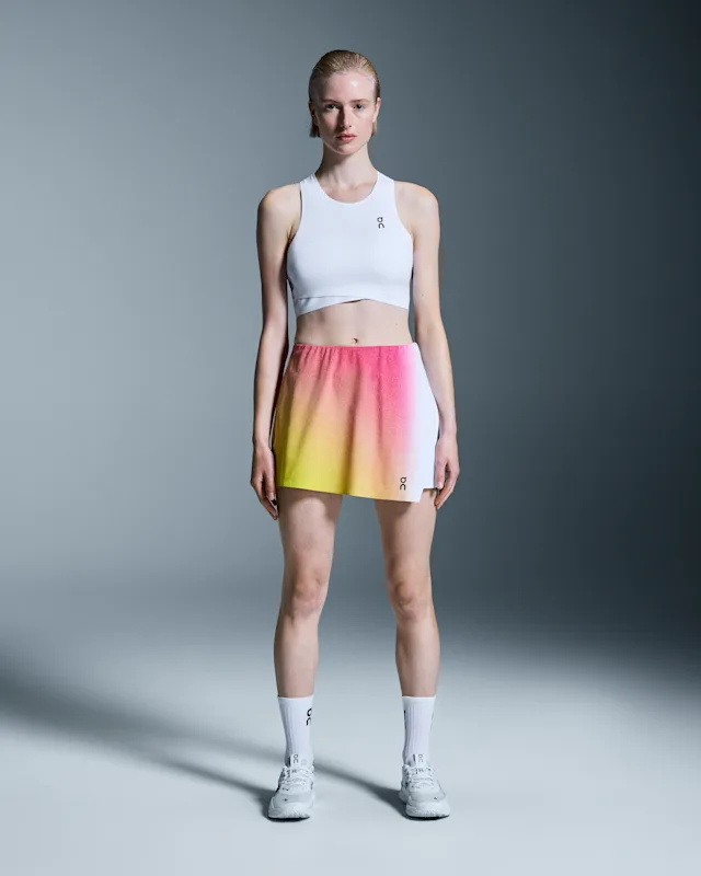 Hauts On Court Crop Femme Blanche | KBZA97460