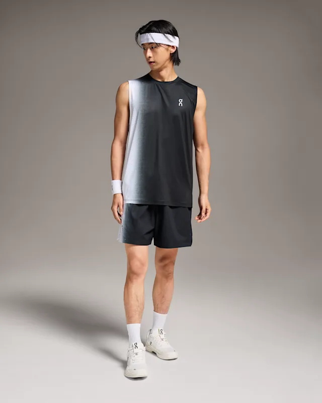 Hauts On Court Homme Noir Blanche | XDQR34512