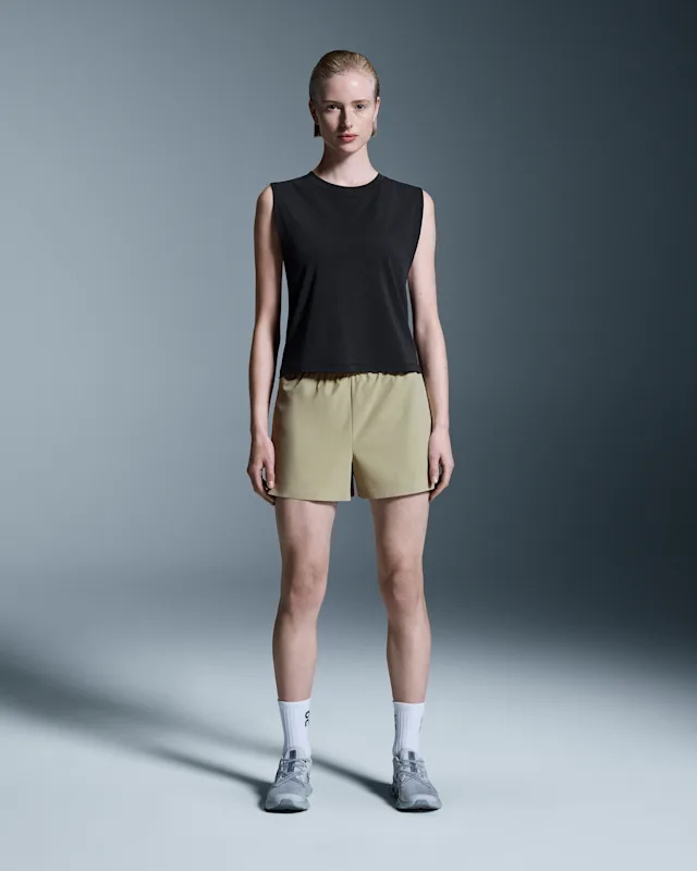 Hauts On Focus Crop Femme Noir | RKAG61893