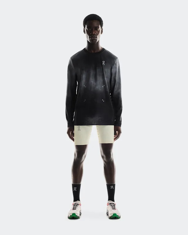 Hauts On Pace Mesh Long-t Homme Noir | TBRX32465