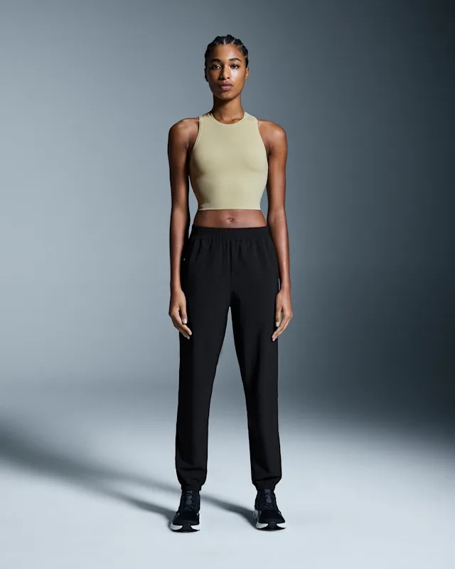 Hauts On Studio Crop Femme Beige | EPHY95730