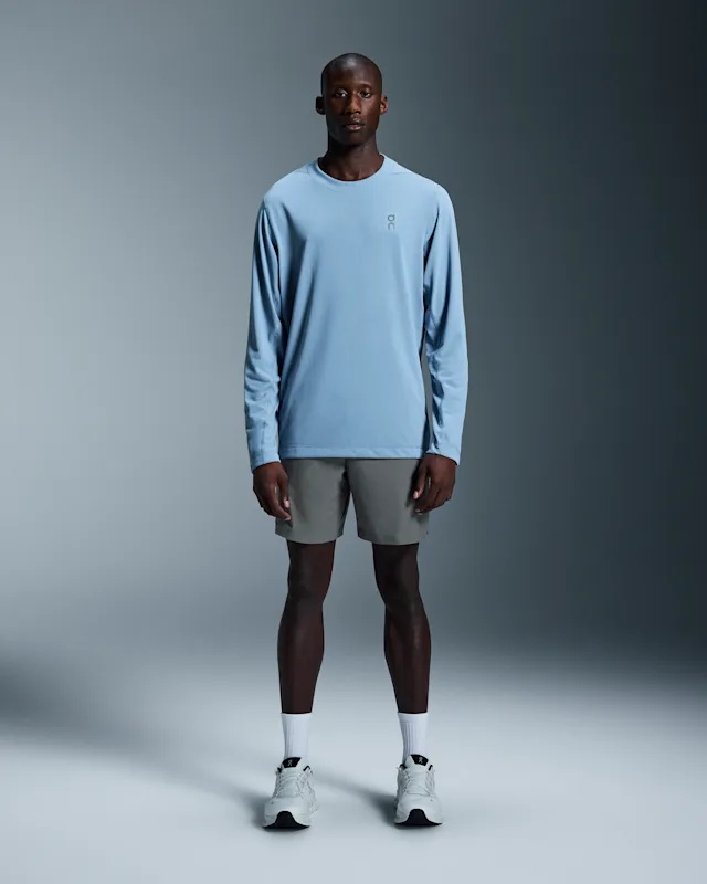 Hauts On Train Long-t Graphic Homme Bleu | NTDA95806