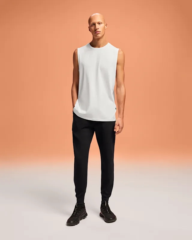 Pantalon On Sweat Homme Noir | CGRJ25917