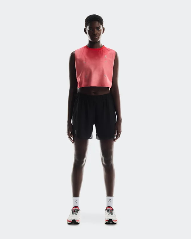 Short On Pace Mesh Femme Noir | NRHA09832