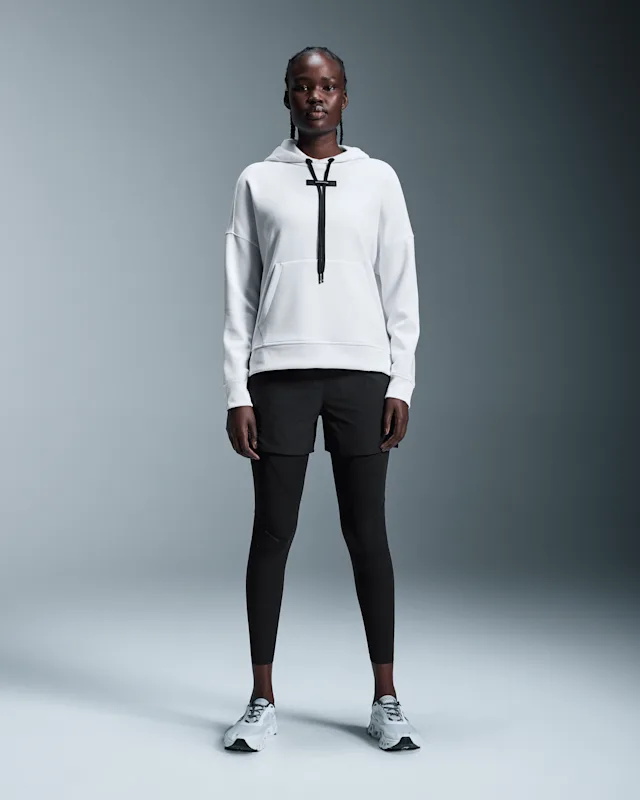 Sweat a Capuche On Pace Femme Blanche | POLJ83495