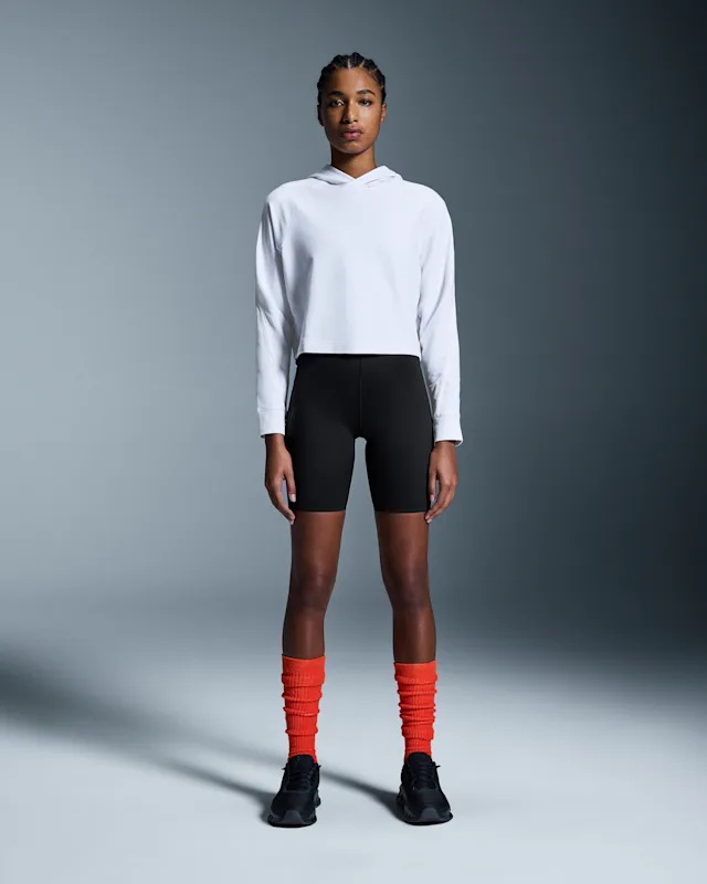 Sweat a Capuche On Studio Femme Blanche | YTCW70826
