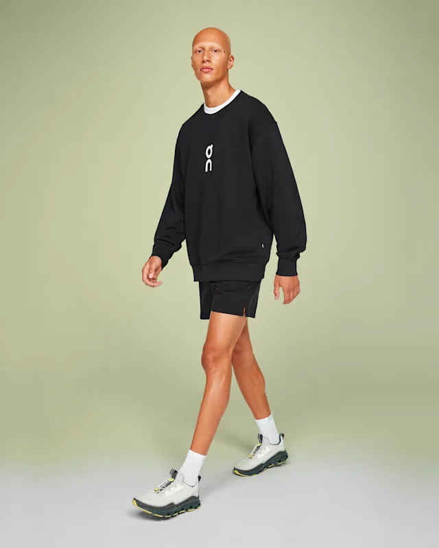 Sweats On Club Crew Homme Noir | LMGO92143
