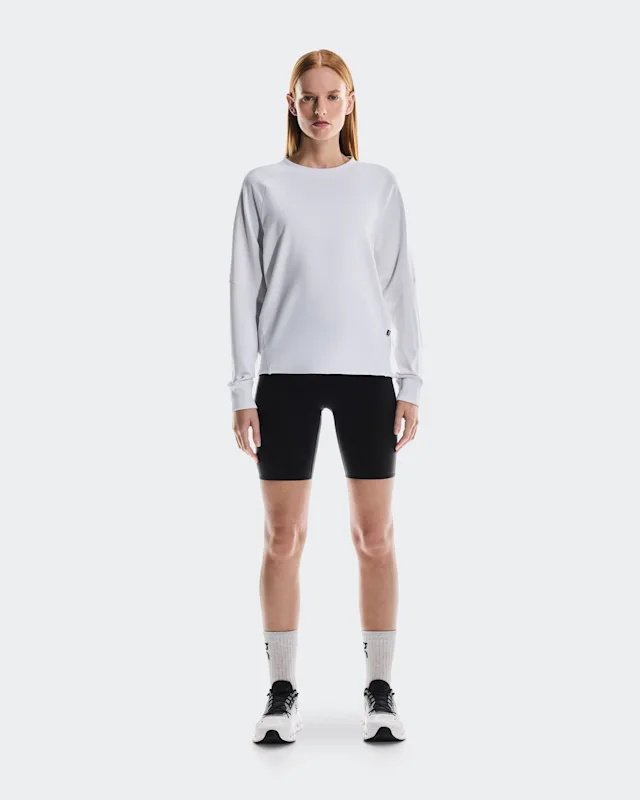 Sweats On Studio Crew Femme Blanche | TYRW81937